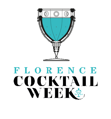 FlorenceCocktailWeek drink drinks cocktail florence Sticker