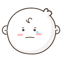 Sad Face Sticker