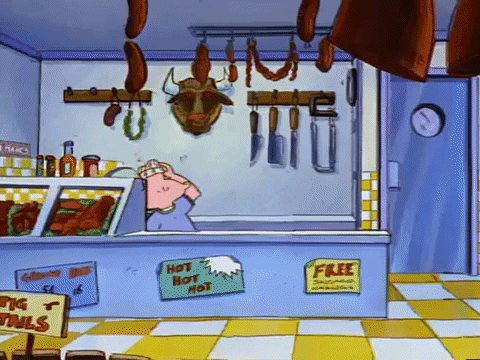hey arnold nicksplat GIF