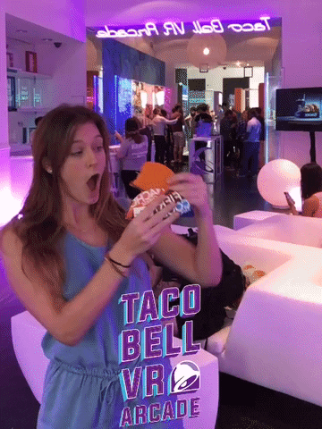 vrarcade GIF by Taco Bell VR Arcade
