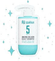 spakleanrus korea shampoo collagen spaklean Sticker