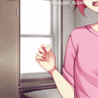 Angry Sayori GIF