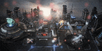 starcraft 2; city GIF