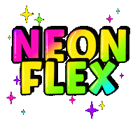 Rainbow Flexing Sticker