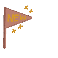 Post Flag Sticker