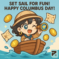 Columbus Day Treasure GIF by Persona