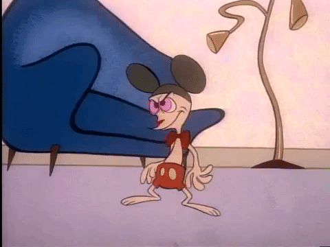ren and stimpy nicksplat GIF