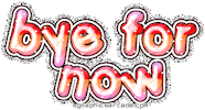 bye bye STICKER