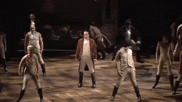 Lin-Manuel Miranda Hamilton GIF by The Public Theater
