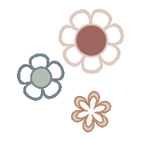 Flower Power Summer Sticker by Charlie Girl Gems