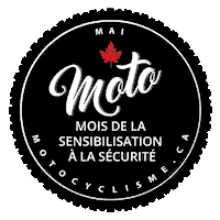 MotorcyclingCanada canada moto cmc mai Sticker