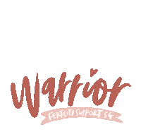 Warrior Love Sticker by Fertility Support SG