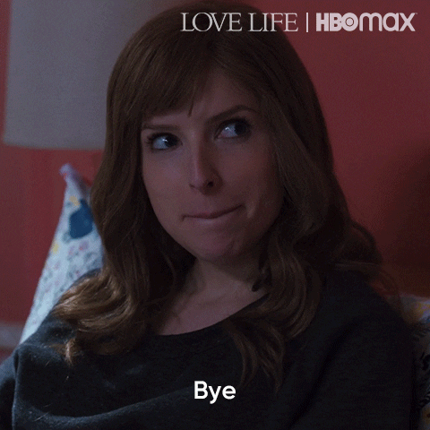 Anna Kendrick Goodbye GIF by HBO Max