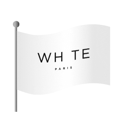 White Flag Sticker by Blvck Paris
