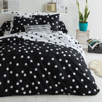 3suisses_be black&white bedlinen 3suisses GIF