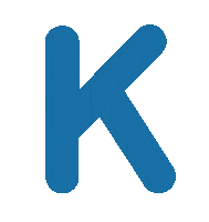 CreatividadKleinson heart blue like k Sticker