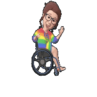 Wheelchair Sticker