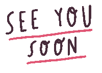 See Ya Text Sticker by Sara Maese