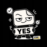 Yep Yes GIF by ZTIKIX