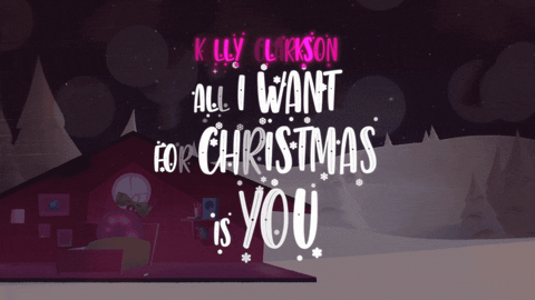 All I Want For Christmas Is You GIF by Kelly Clarkson