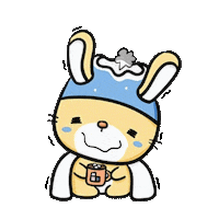 Sick Bunny Sticker