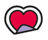 Sylphe heart sticker sylphe sylpheco Sticker
