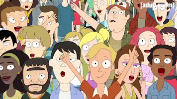 Season 1 Crowd GIF by Rick and Morty