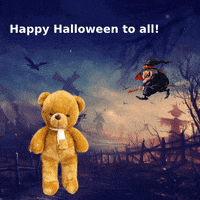 Teddy Bears Halloween GIF
