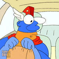 Splicefest confused awkward embarrassed silence GIF