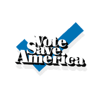 Trump America Sticker by Crooked Media