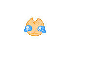 Cat Crying Sticker by BVK Students Hannover