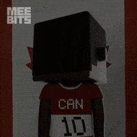 World Cup Football GIF by Meebits