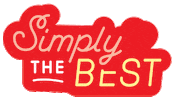 Simply The Best Love Sticker by GrilldHealthyBurgers