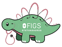 Hospital Scrubs Sticker by FIGS