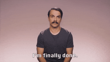 I'm Finally Done