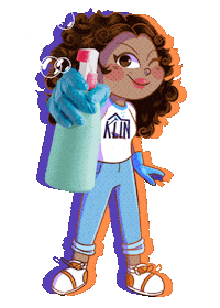 Cleaning Sticker by Klin