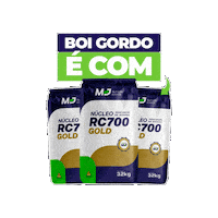 Gold Gado Sticker by MJ Nutrição Animal