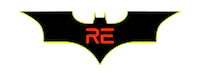 Batman Bat Sticker by Enrico Rigotti
