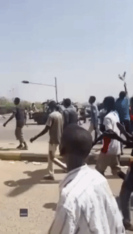Protests in Khartoum, Sudan, Amid Reported Coup