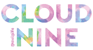 Cloud Nine Summer Sticker by Swig Life
