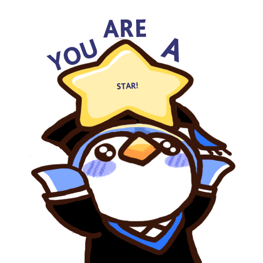 Penguin Graduation Sticker by James Cook University Singapore