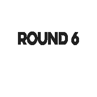 Round6Creative round 6 round 6 creative round 6 logo Sticker