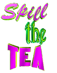 Spill The Tea Sticker by Stickers