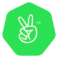 Peace Sticker by Larssen Amaral