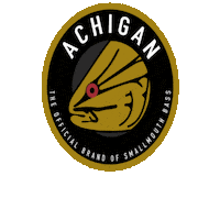 AchiganBrand smallmouth achiganbrand achigan smallies Sticker