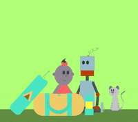 cat camping GIF by The Old Stand Studio