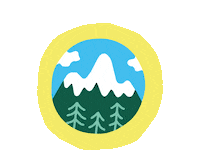 lesminimondesfr escape voyage montagne enfant Sticker