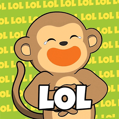 Happy Laugh GIF by Wise Monkey Meme