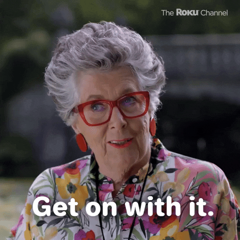 Get On With It Season 2 GIF by The Roku Channel