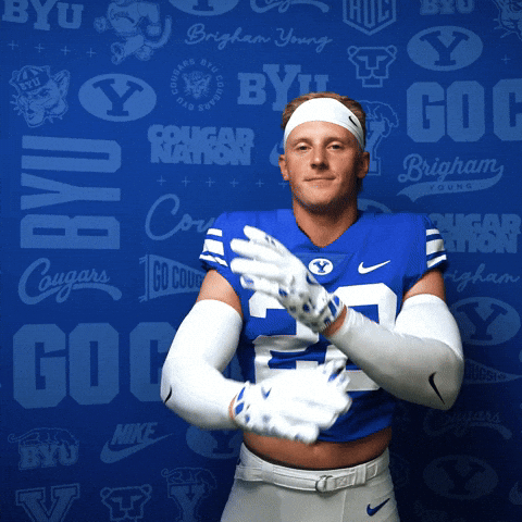 College Football Go Cougs GIF by BYU Cougars